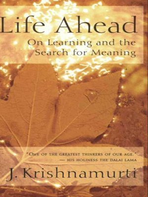 cover image of Life Ahead